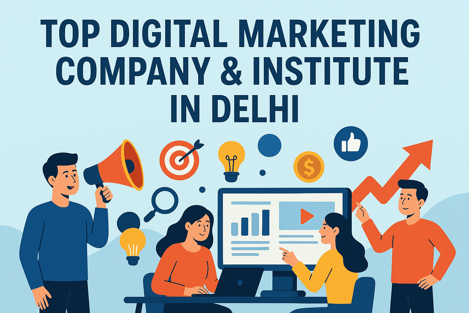 Top Digital Marketing Company & Institute in Delhi