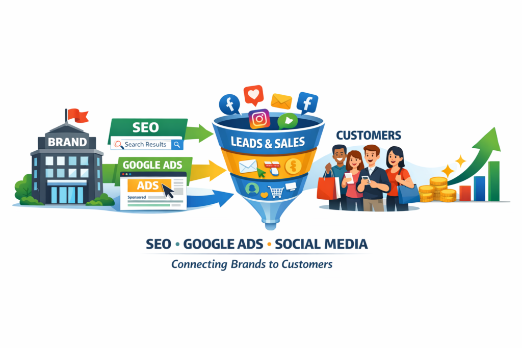 How Brands Reach Customers Using Digital Marketing