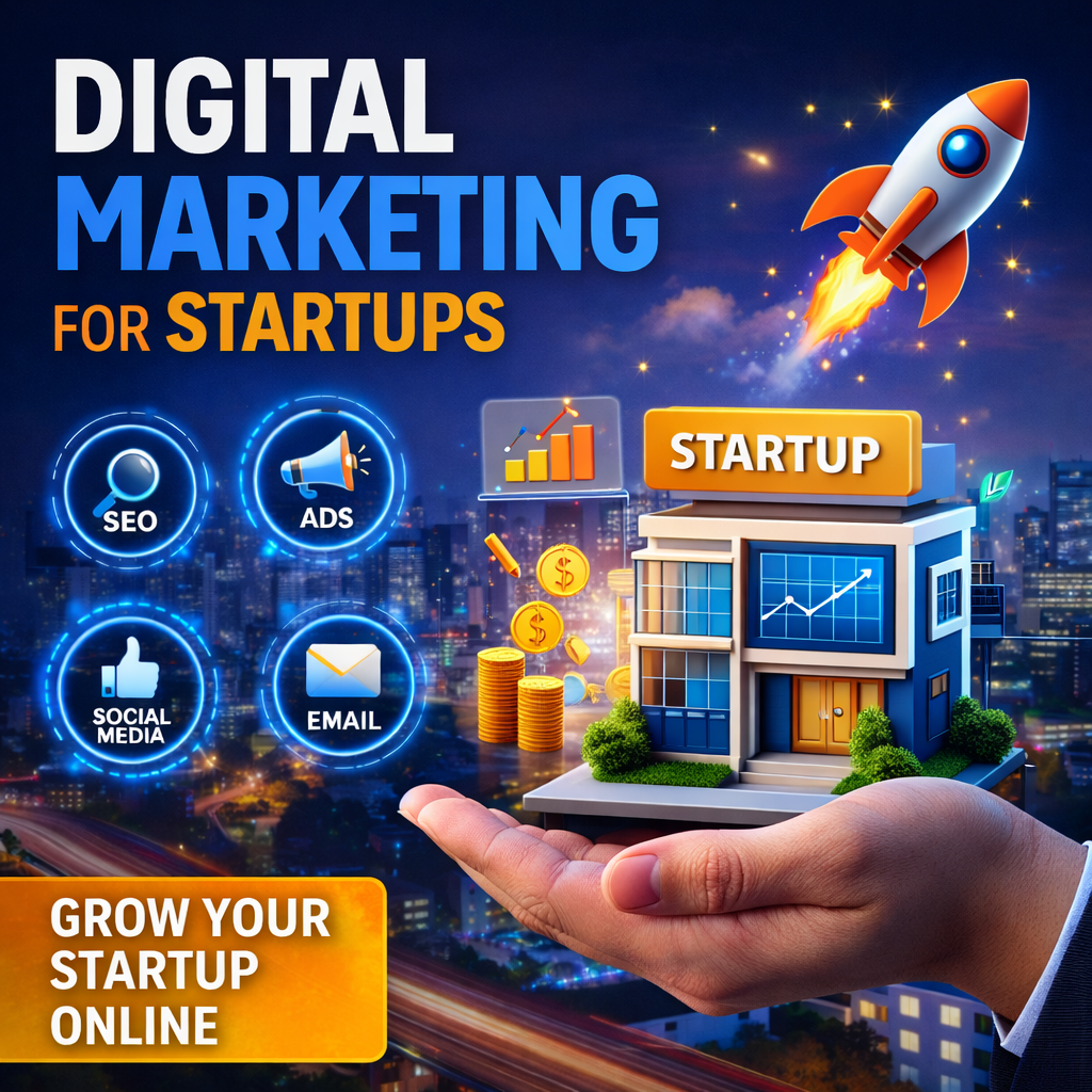 Digital Marketing for Startups – Complete Startup Growth Strategy